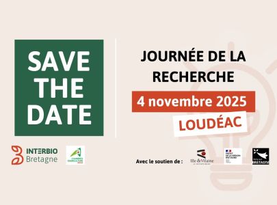 Journée de la Recherche Bio bretonne INTERBIO Bretagne