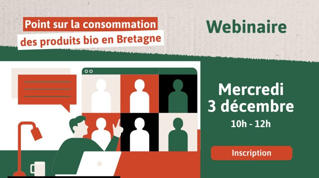 Webinaire Consommation produits Bio en Bretagne 2025