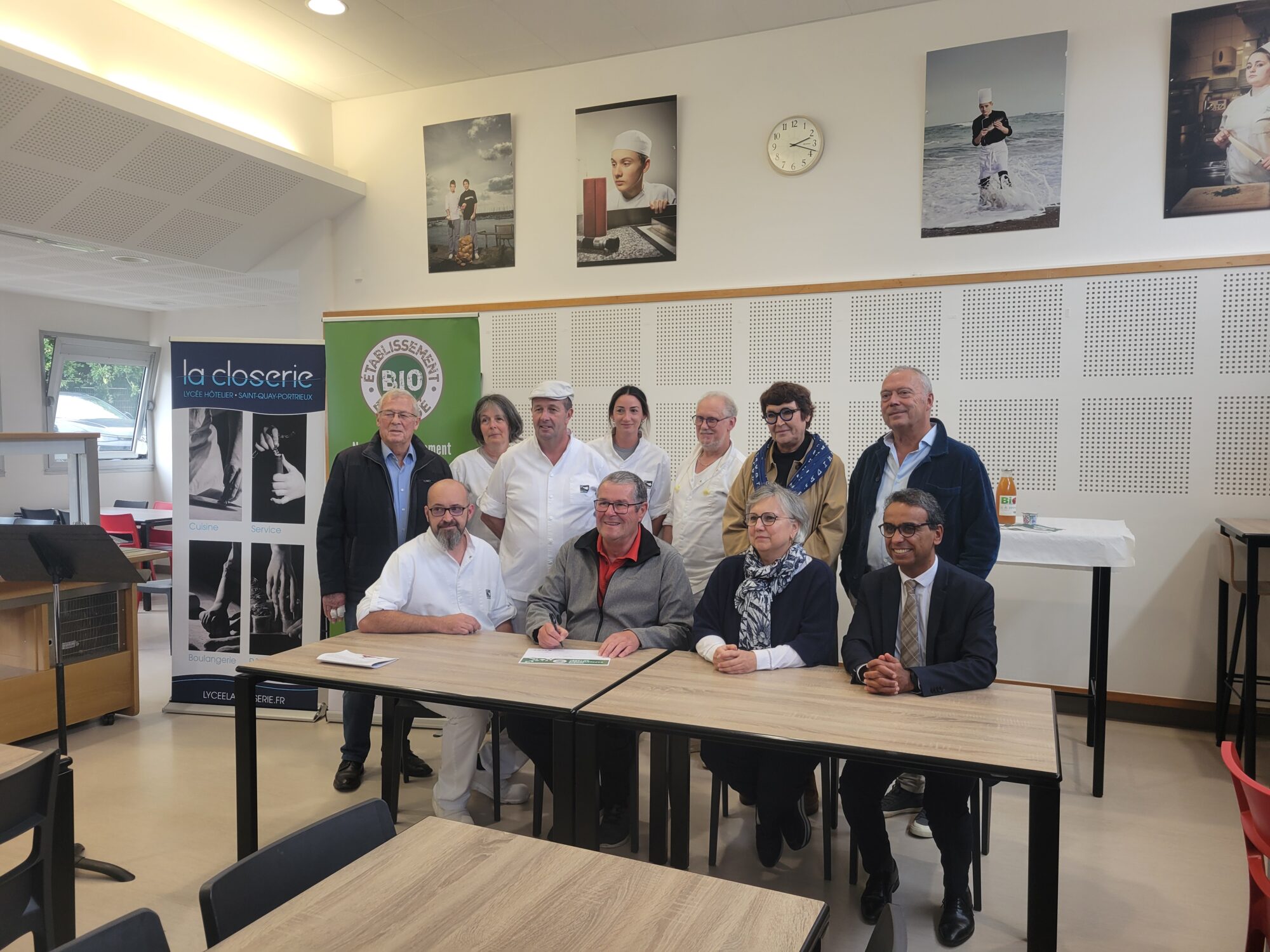 Le lycée La Closerie de Saint-Quay-Portrieux labellisé “Établissement Bio Engagé”